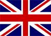 British flag. Language change.